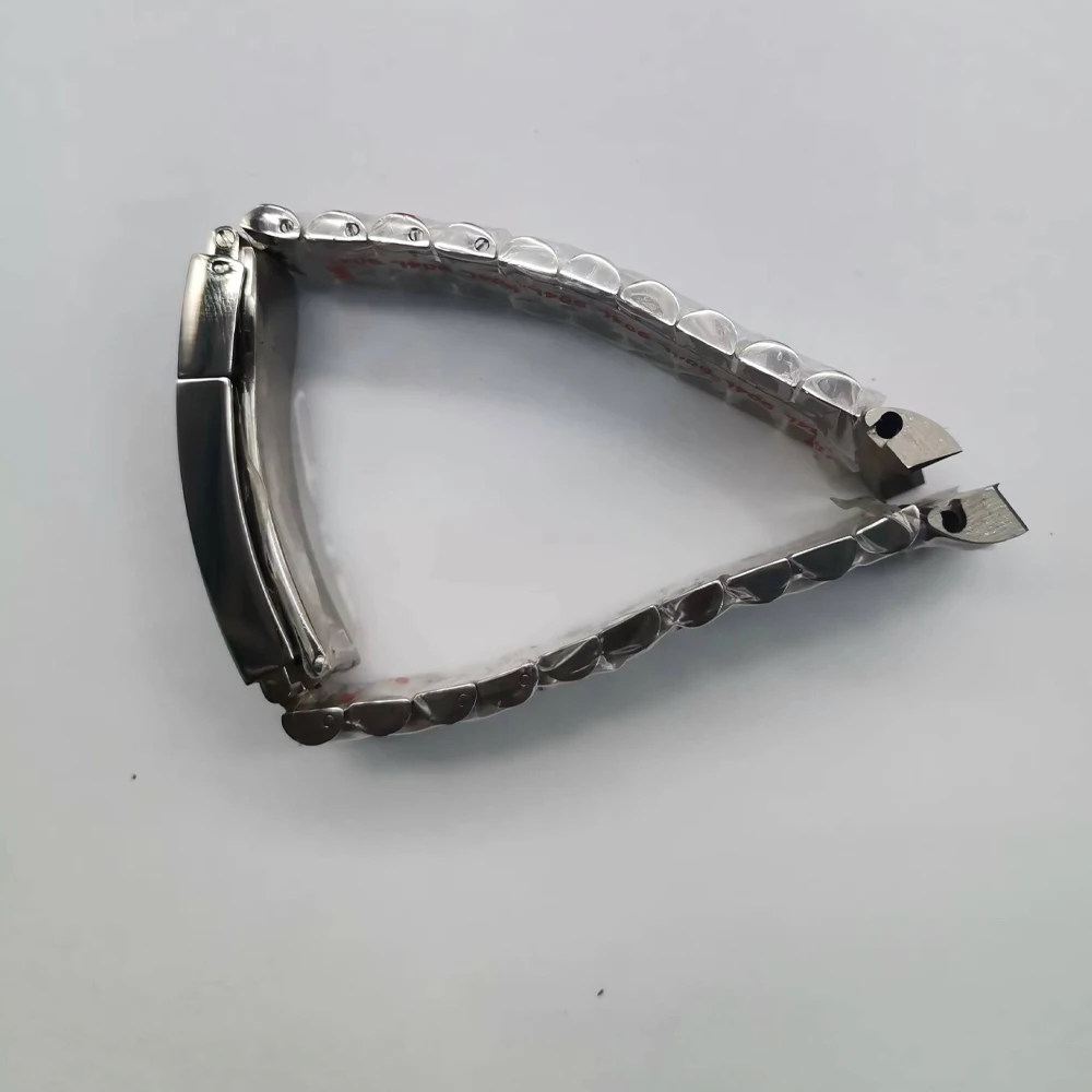 20mm Silver Nologo Jubilee Stainless Steel Bracelet 316L Watch Band Wrist Strap for SUB GMT Watch Case Mod Parts Accessories