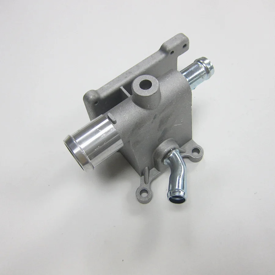 Car Cooling System Aluminium Type Water Outlet for Mazda 3 2.0 2005-2013 Mazda 6 2005-2012 CX7 8 flange engine cooling kit