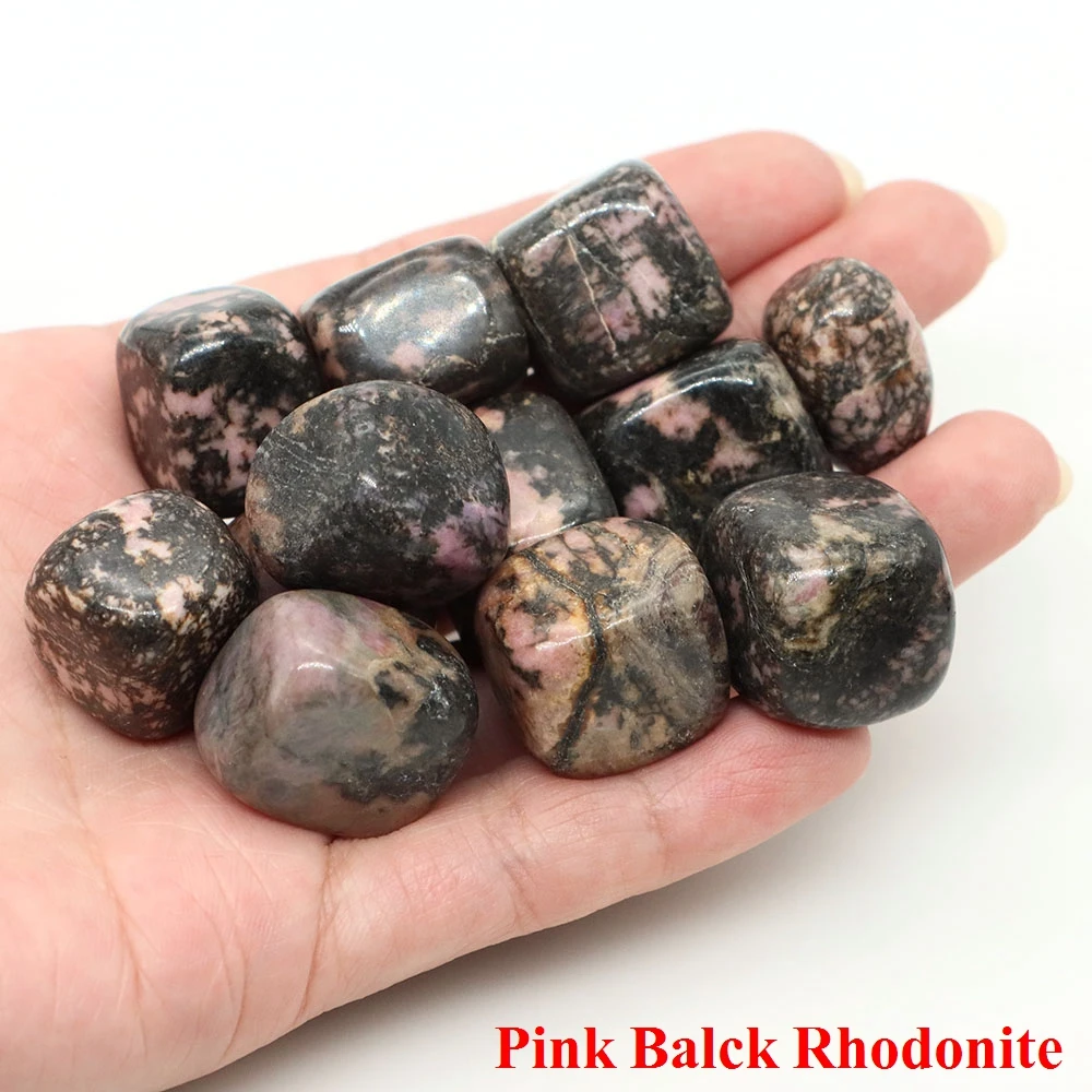 thumbnail image 1 of Piedra pulida natural, cristal curativo, mineral a granel, grava, espécimen de cuarzo, piedra preciosa mineral, tanque de jardín, acuario, decoración del hogar, regalo, 1 of 5