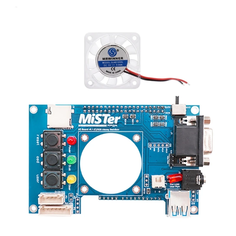 Terasic DE10-Nano IO Плата аналоговый видеовыход VGA порт для mr FPGA Board Set 3 5 мм запасная плата