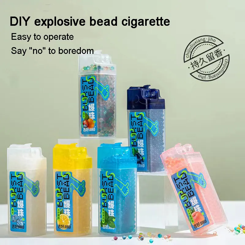 Mixed Flavor Capsule Mint Burst Bead Smoking Filter Aroma Explosion Marbles for Cigarette Stick Cigarette Accessories