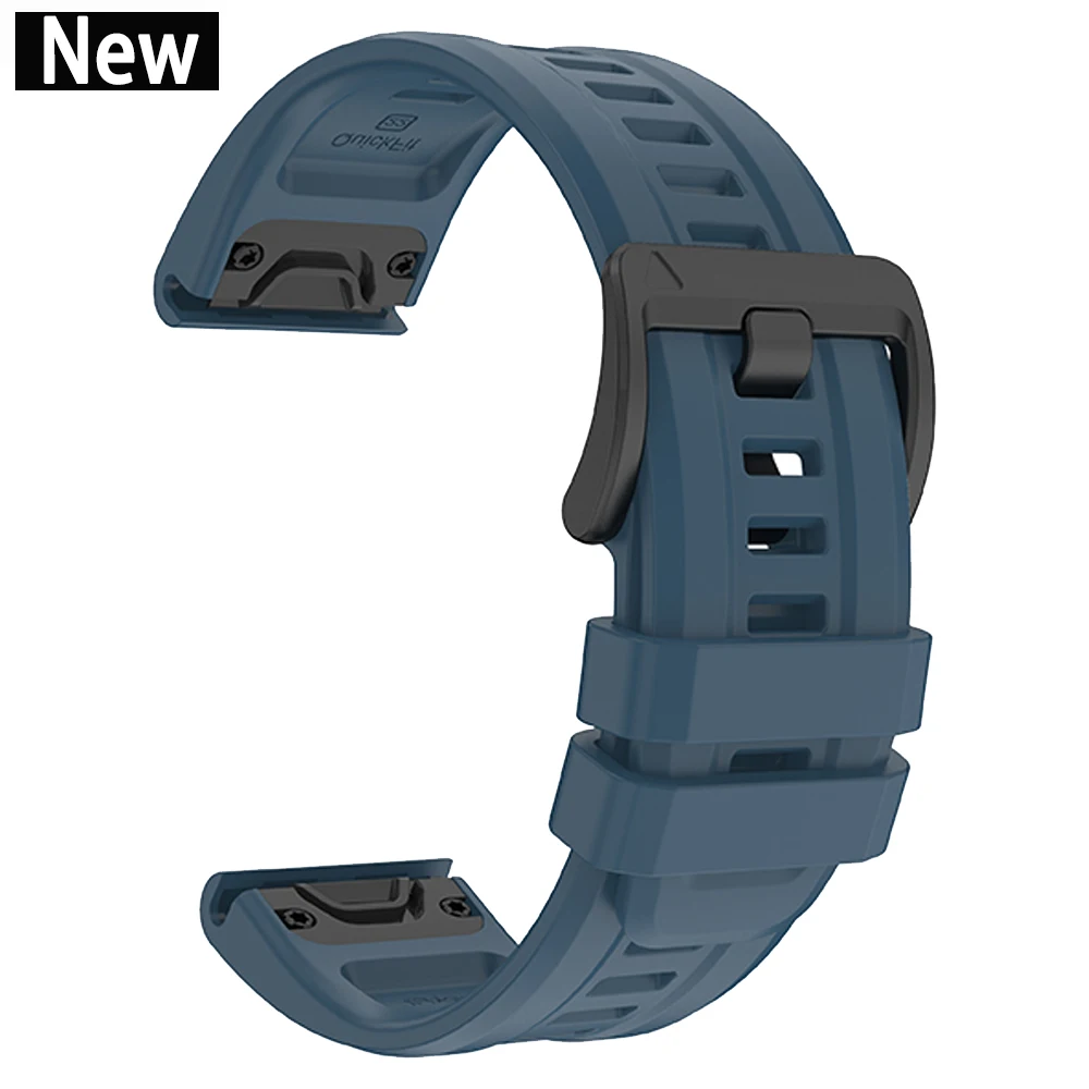 Durable QuickFit Silicone Watch Strap - 26mm/22mm