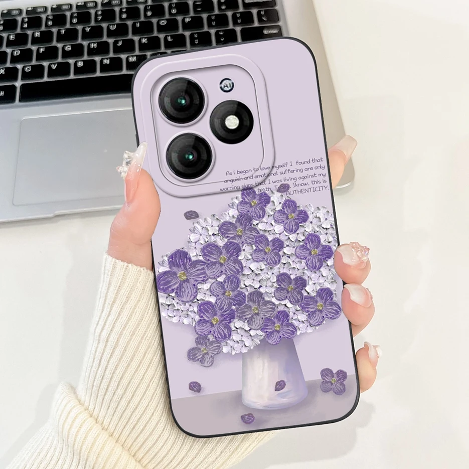 Cute Panda Cartoon Soft Silicone Shockproof Phone Case Cover