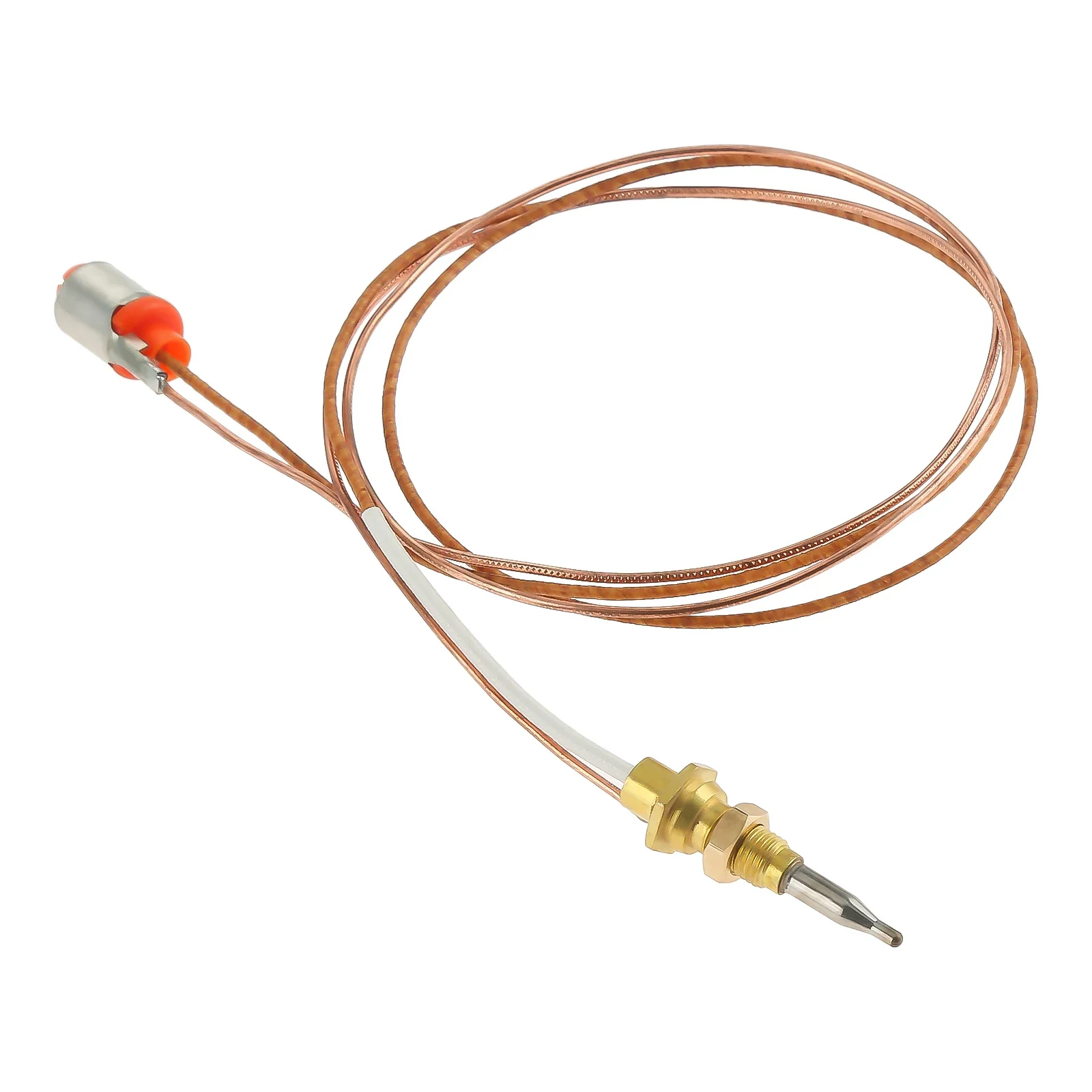 M6*0.75 Head Screw Gas Stove Thermocouple Heater Burner Cooker Universal Fireplace Parts Digital Temperature Controller 60cm gas thermocouple valve