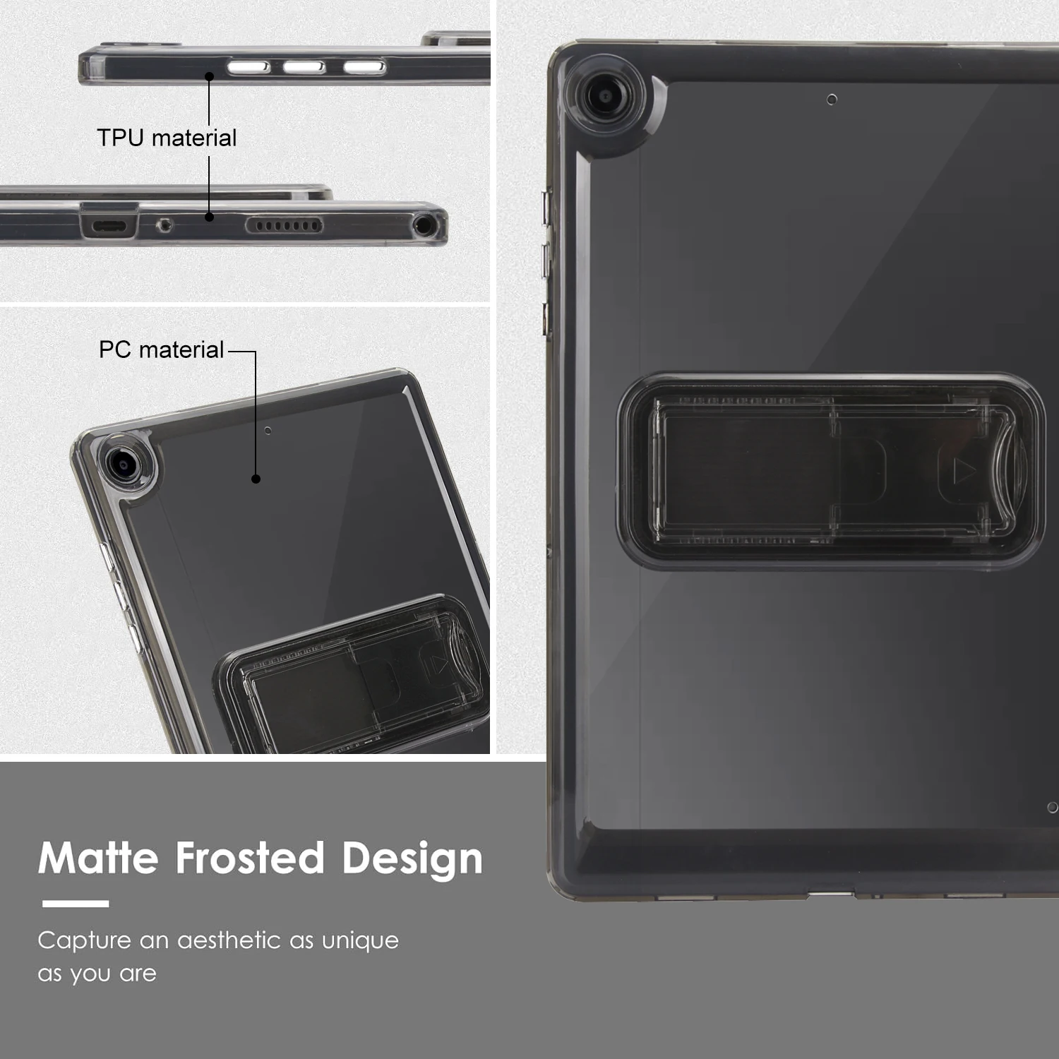 Universal Stand Tablet Case with Adjustable Viewing Angle and Durable Protection