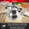 Quart Pressure Cooker, recommended use for professionals, made of extra thick aluminum, express, has a Th 6