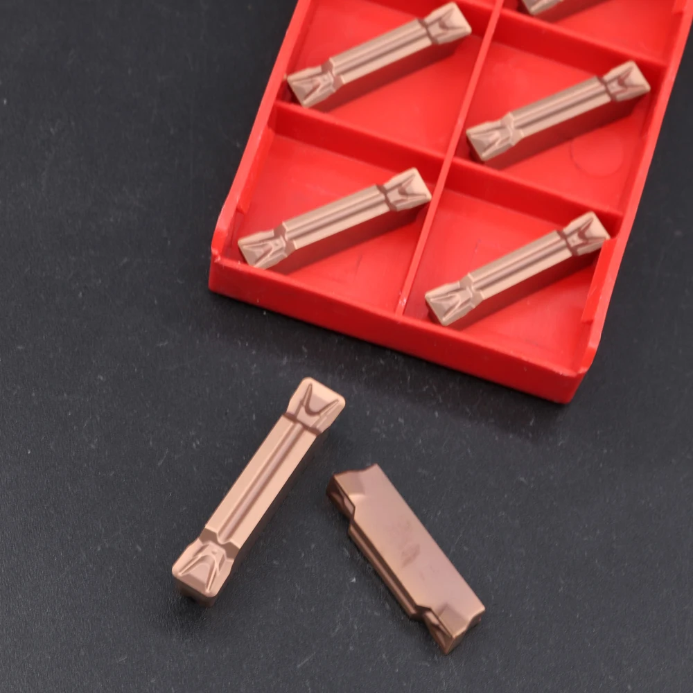 

10Pcs MGMN150 MGMN200 MGMN250 MGMN300 T 1125 Grooving Insert Lathe Slotted Blade Turning Tool Carbide Insert CNC Lathe Cutter