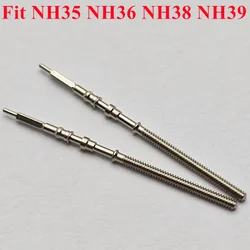 Stainless Steel Watch Stem Spare Parts for Automatic Mechanical Movement Watches (Pieces 2)