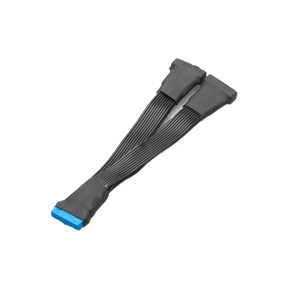 마더보드 내부 익스텐션 헤더 어댑터 케이블, USB 3.0, 19 핀 헤더, 1-2 익스텐션 스플리터 케이블, 19 핀, 20 핀, 15cm