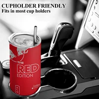 Coconut Berry Energy Drink Insulated Tumblers Double Wall Stainless Steel keep Cold /Hot Water bottle with Straws 20Oz Reusable 4