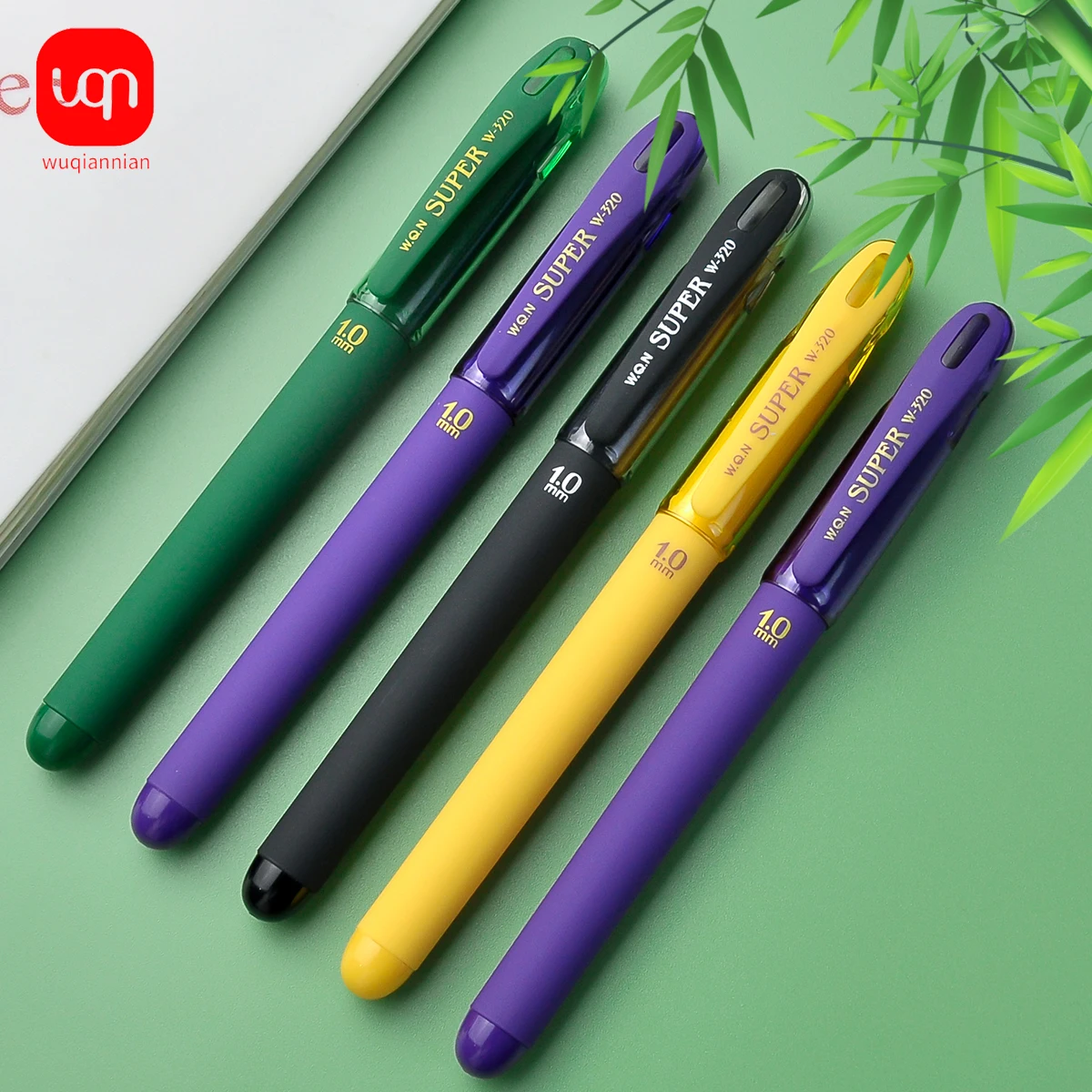 3/6/12 high-end gel neutral pens 1.0mm - fast drying and lasting, soft and smooth, plenty of ink school and office stationery 6