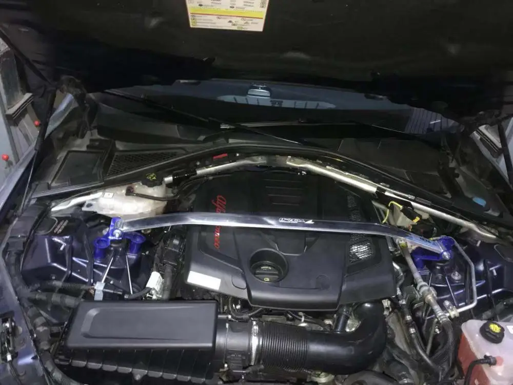 TTCR-II Fits Alfa Romeo Stelvio Giulia Sway Bar Link Accessories Front Strut Bar Aluminum Front Upper Strut Tower