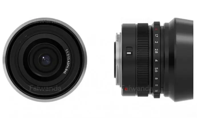 DJI 15mm f1.7 マイクロフォーサーズ　m4/3マウント Original For DJI 15mm F1.7 M4/3 Mount Lens For Panasonic GF6