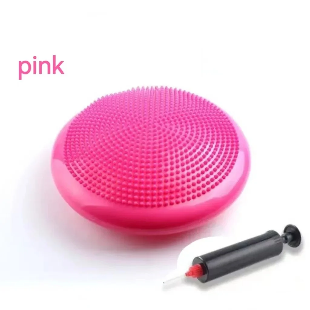 Pink balance pad free pump + diameter 35cm