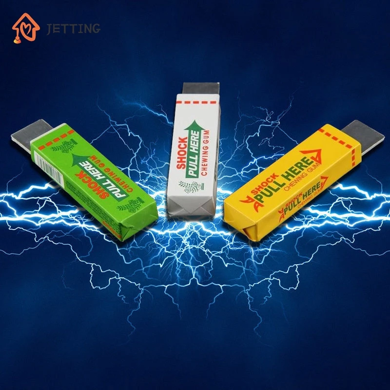 1pc Electric Shocking Hand Chewing Gum Shocker Prank Toy