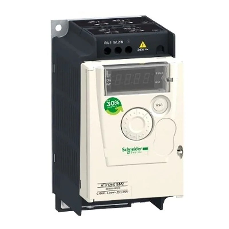 

In Stock Original New Schnei-der ATV12H037F1 Variable Speed Drive ATV12 0.37kW 0.55hp 100 to 120V 1ph With Heat Sink Good Price