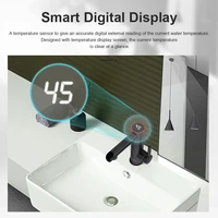 Briwellna robinet de chauffage électrique en acier inoxydable robinet de chauffage pour salle de bains 220V robinet d'eau chaude Mini chauffe-eau coulant 2