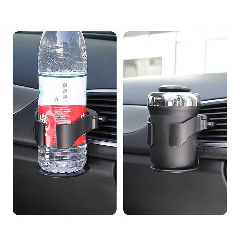 

Car Air Vent Outlet Cup Holder Drink Coffee Bottle Holder Can Mounts Holders Beverage Ashtray Mount Stand Universal Accessories