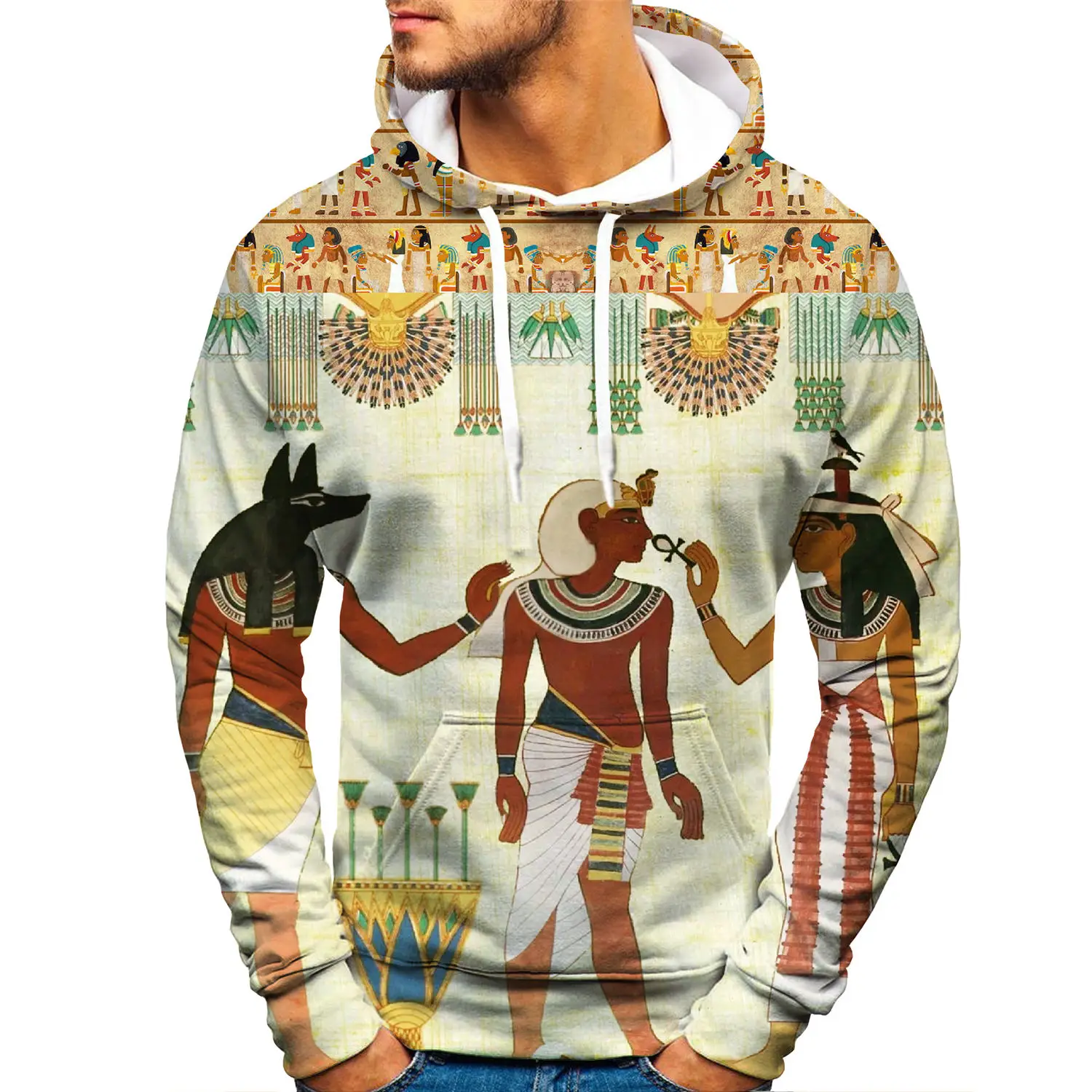 

Spring Autumn Ancient Egypt Culture 3D Printed Mens Womens Hoodie Harajuku Sweatshirts Unisex Streetwear Kids Fashion Pullovers