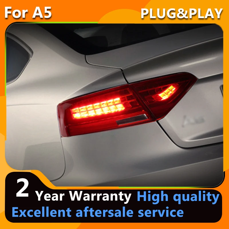 

Full LED Taillight For Audi A5 taillight 2008-2016 LED Dynamic Turn Signal LED Brake Light LED Fog Lamp Auto Accessories