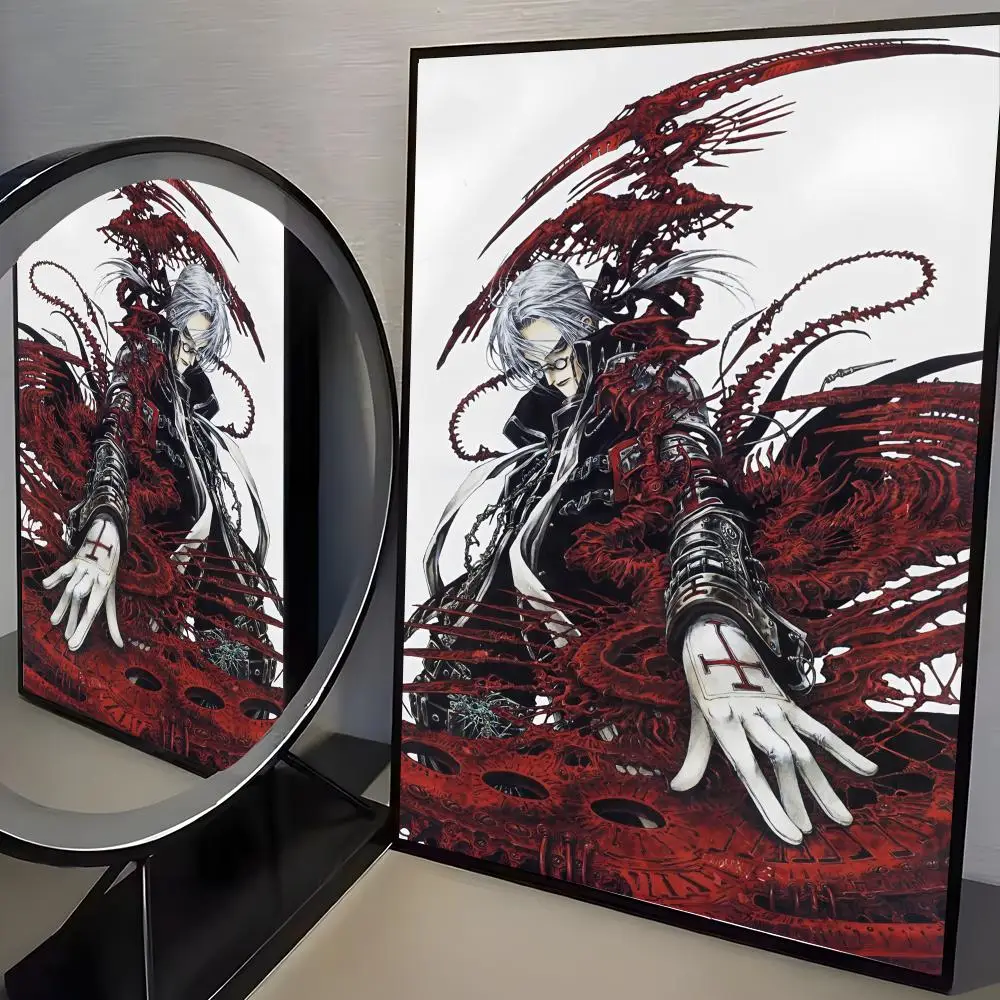 Anime Cool Trinity Blood Vintage Poster Zimmer Wand Kunst Dekor Wasserdichte Aufkleber Für Home Bar Schlafzimmer Dekoration – Detail 8