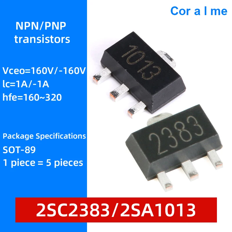 Transistor Potenza Media Transistor Di Potenza Media 2SB772 SOT89 - Foto 6