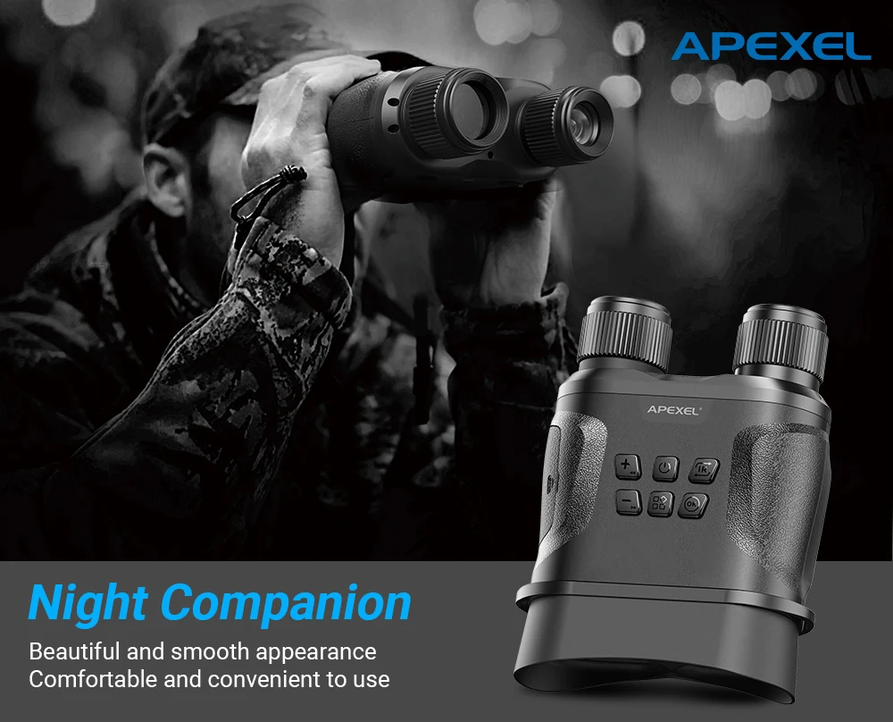 water usage meter APEXEL 2022 New Upgraded Night Vision 850NM Infrared Light 12X Digital Optical Hunting Night Vision Binoculars Save Photo Video engineer scale tape measure