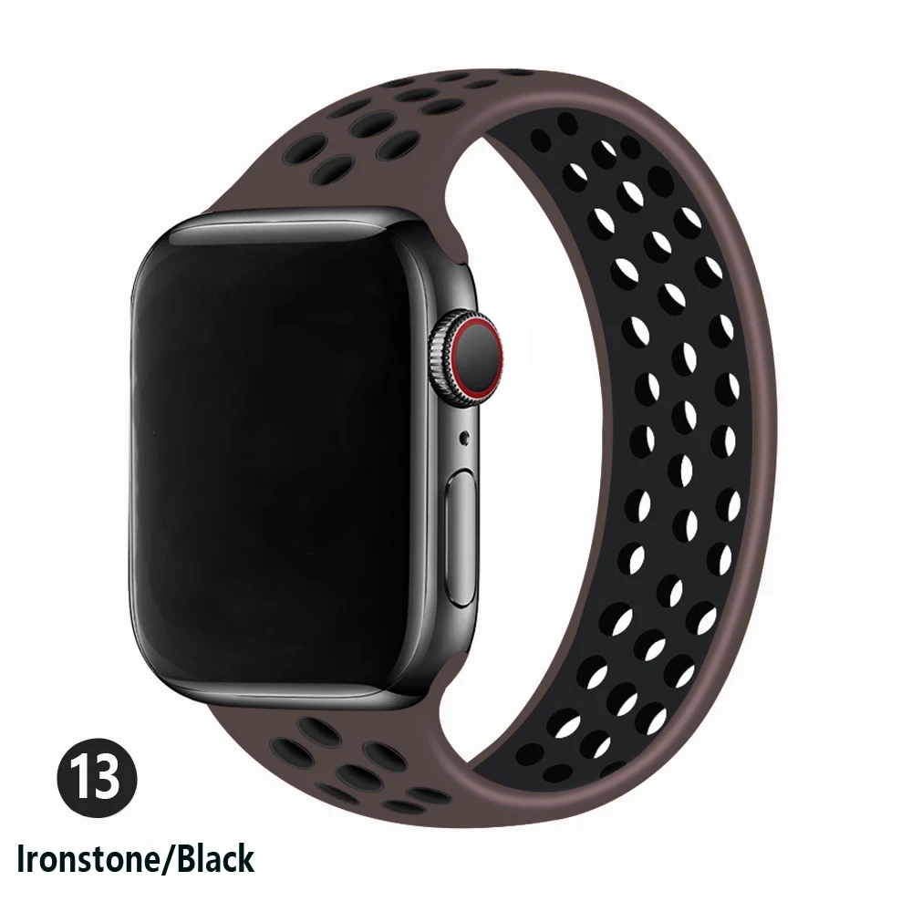 Elastic Silicone Solo Loop Bracelet