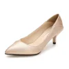 Pointed Stiletto High Heels Shoes Sexy Shallow Mouth Single Shoes Plus Size 46 Women's Work Dress Shoes High Heel Pumps 5