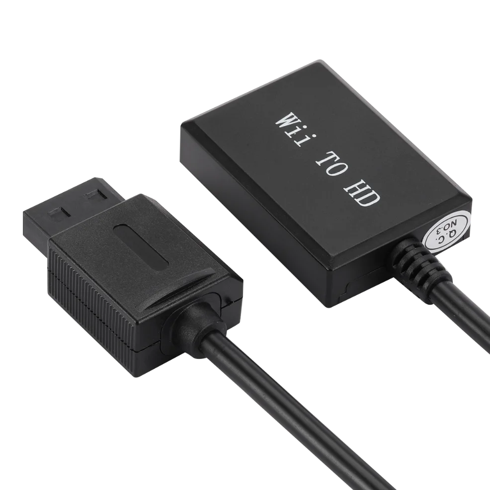 HD 1080p Wii To HDMI-compatible Converter Adapter Full HD 1080p 720p Wii to HDMI