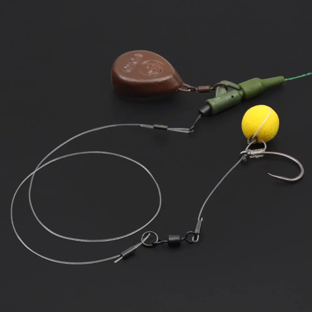 10m Fluorocarbon Coated Carp Fishing Line - Super Stiff Carbon Fiber Hooklink