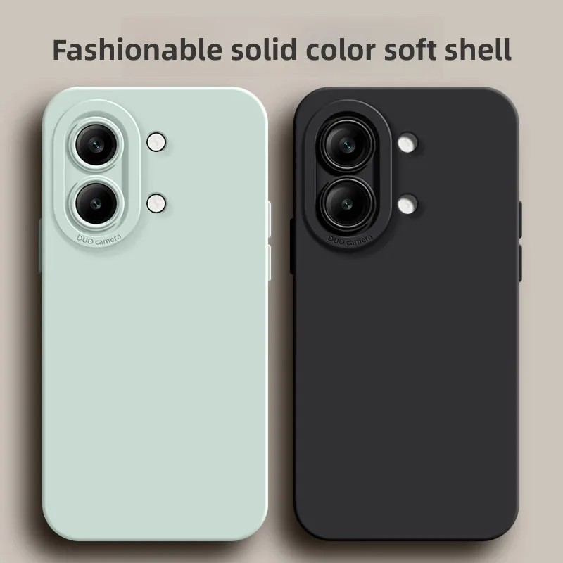 Silicone Shockproof Case - Fashion Skin-friendly Liquid Cover