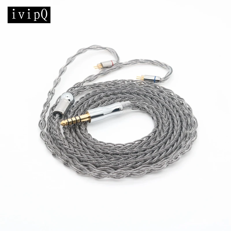 Cable Balanceado Chapado En Grafeno Y Paladio Para Auriculares Cable 