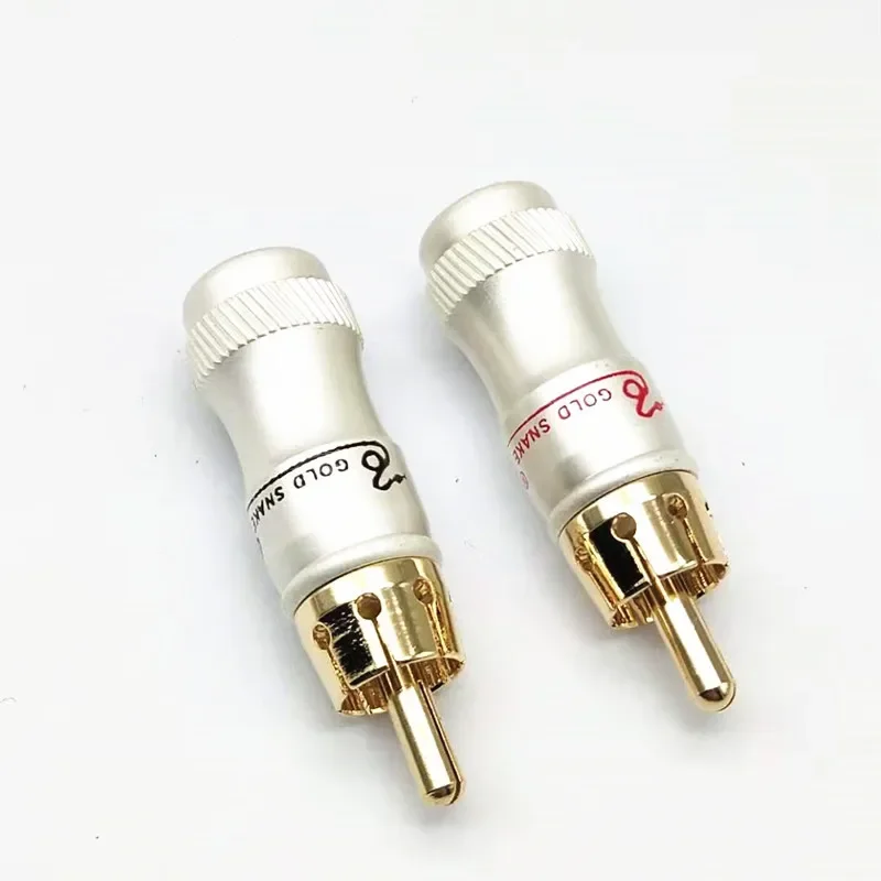 

2 шт./1 красный + 1 черный медный RCA белый аудио и видео терминал Лотос головка аудио разъем rca Лотос разъем AV сигнальная вилка