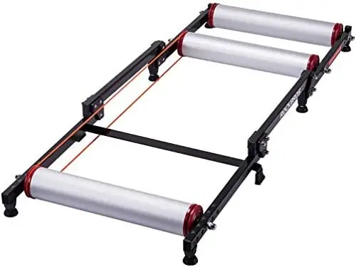 

Rollers Adjustable Bike Trainer Stand Foldable Indoor Cycling Bicycle Roller with Resistance for MTB Road Bike Exercise