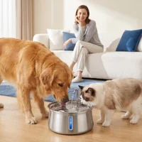 4L Smart Pet Water Fountain, circular faucet design, automatic circulation, large-capacity feeder for cats and dogs 5