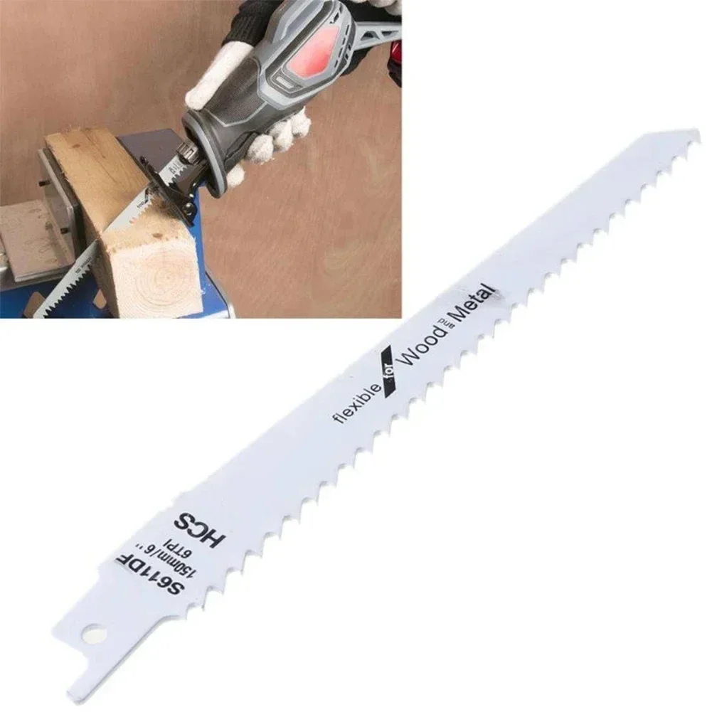 1pc S611DF Reciprocating Saw Blades Cutter Set Multi Saw Blade For Metal Wood PVC Tube Plastic Cutting Power Tools Accessories