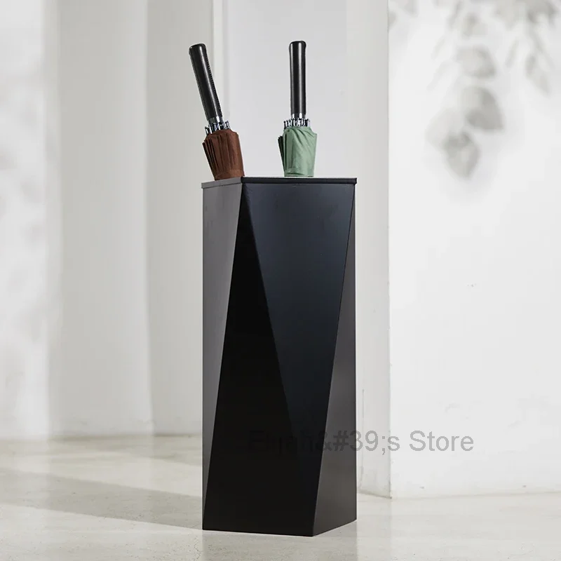 Cubo de Paraguas de almacenamiento moderno, Soporte de Paraguas para entrada al aire libre, Soporte estable para el hogar, equipo de lluvia, nórdico, creativo, GXR40XP