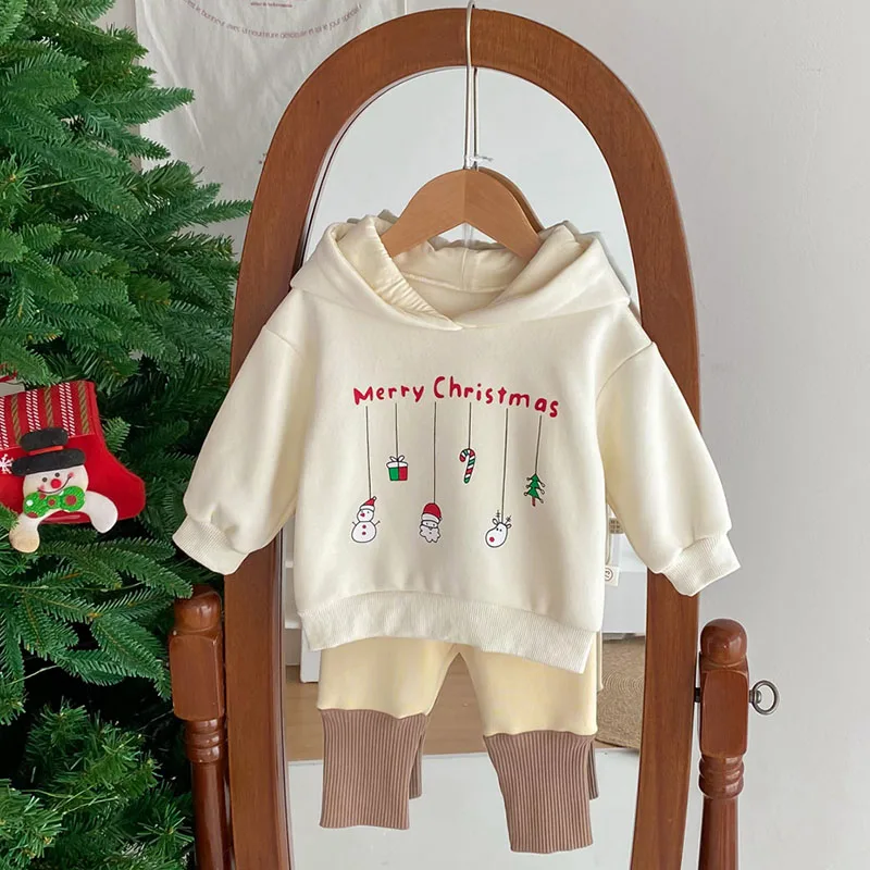 Dress Boy Girl Christmas Outfits Vintage Baby Cardigan Christmas