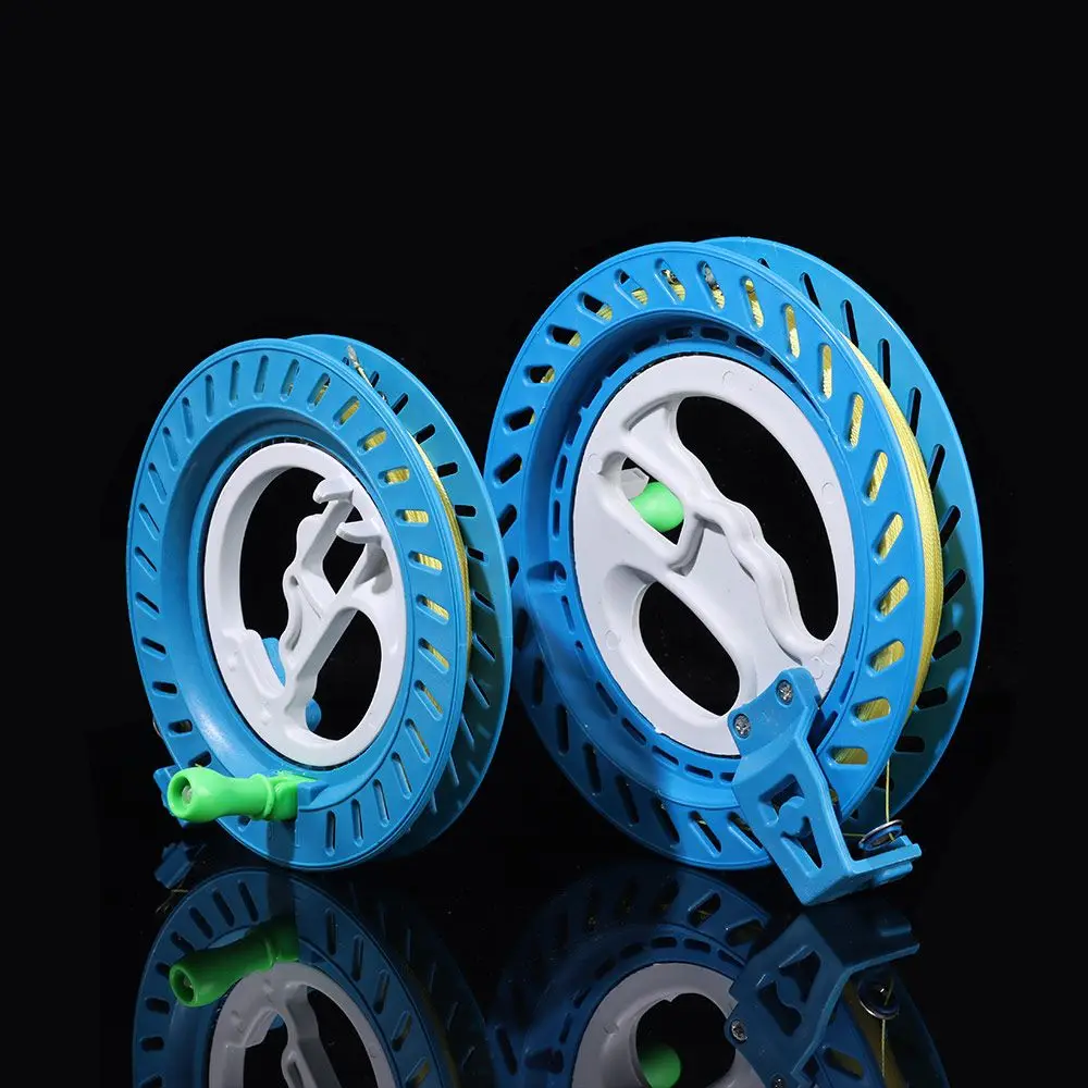 Plastic Twisted String Line Wheel Kite Reel Winder Kite Line Winder Winding Reel Grip Wheel Kite Flying Tool 2
