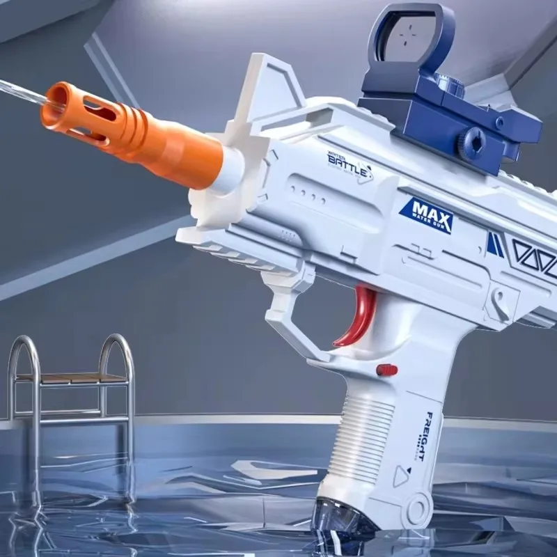 Fully Electric Water Gun Toy Swimming Pool Play Water Toy Outdoor Games High Pressure Water Gun Summer Toys for Kids Gift 4