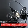 Android Mobile Phone DrivebyWire Headset Metal Heavy Bass Computer PC Headset InEar Sports Headset 3