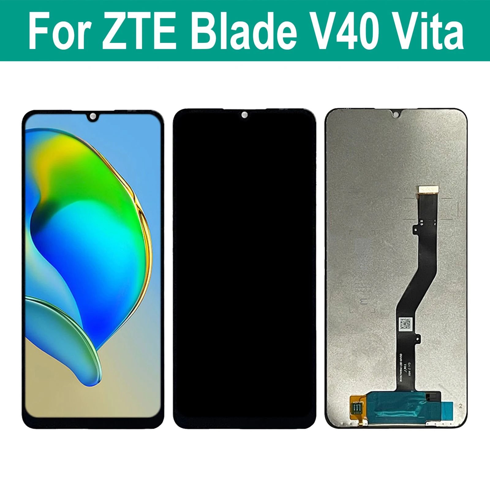 

Original 6.75'' For ZTE Blade V40 Vita 8045 LCD Display Touch Screen Digitizer Assembly