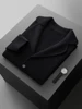 Men' 100% Cashmere Sweater Coat Cashmere Pants Suit Autumn Winter Thick Soft Warm Cashmere Knitwear Smart Casual Cashmere Suit 4