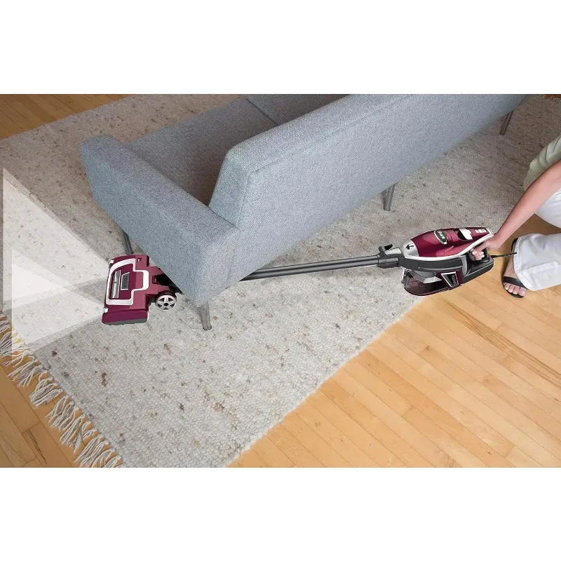 Shark HV322 Rocket Deluxe Pro Corded Stick Vacuum with LED Headlights, Perfect for Pet Hair Pickup, Converts to a Hand Vacuum 4