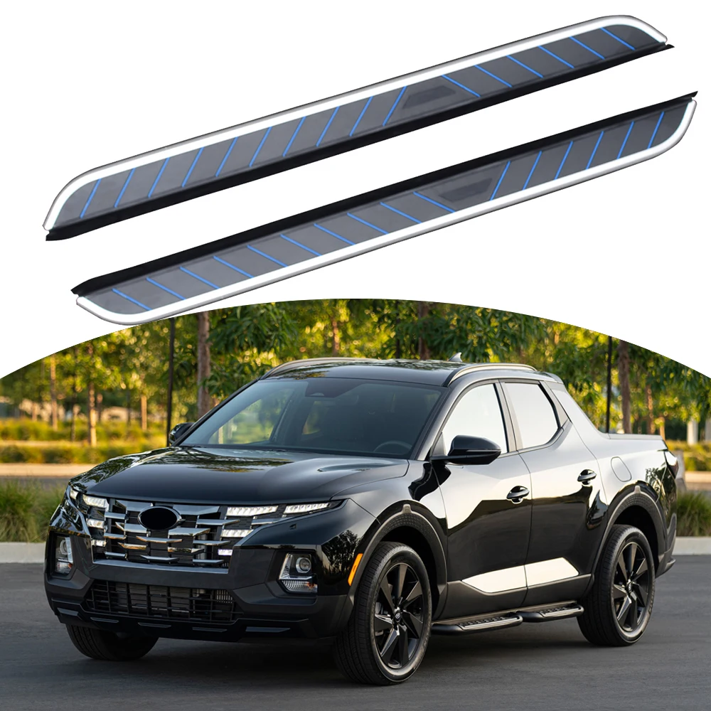 

Подходит для Hyundai Santa Cruz 2022 2023 2024, подножка nerf bar side step
