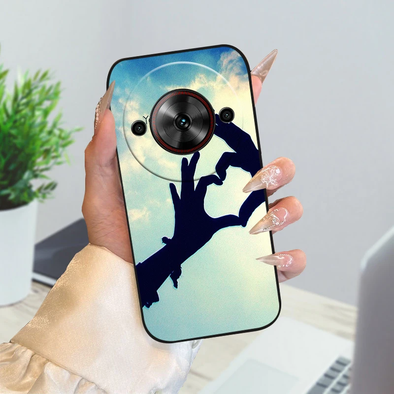 Luxury Cartoon Soft Silicone TPU Phone Cover - Protective Case
