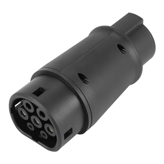 EVSE EV Adaptor 32A J1772 Type 1 to Type 2 Plug EV Adapter, Electric Cars Vehicle Charger Charging Connector 2