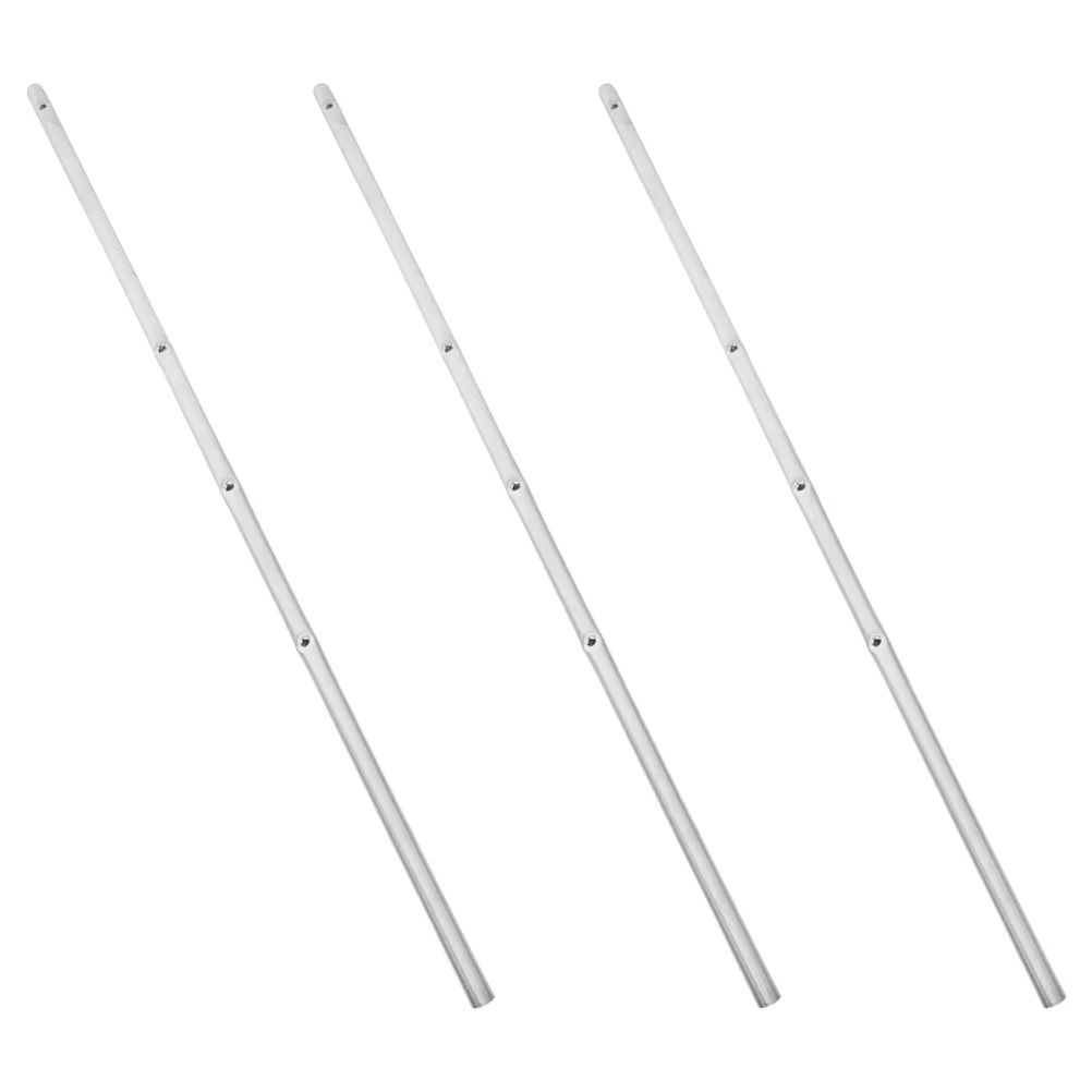 3Pcs Iron Steel Table Soccer Rods Football Machine Handle Foosball Replacement Parts Desk Accessories Sportcraft Foosball Table