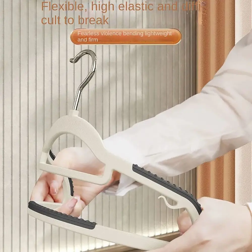 Space Saving Multi Hanging Clothes Storage Hanger High Quality Anti Slip Cloth Hook Tie Rack Hanger Plastic Clothes Rack Home 3